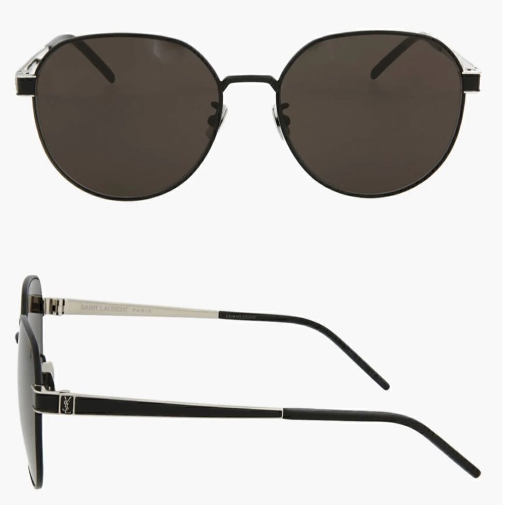 SAINT LAURENT Sunglasses SL 555 001 Black black Man Woman NWT